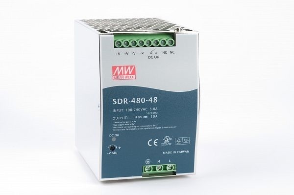 MEANWELL SDR-480-48 Ray Tipi Güç Kaynağı cover pic