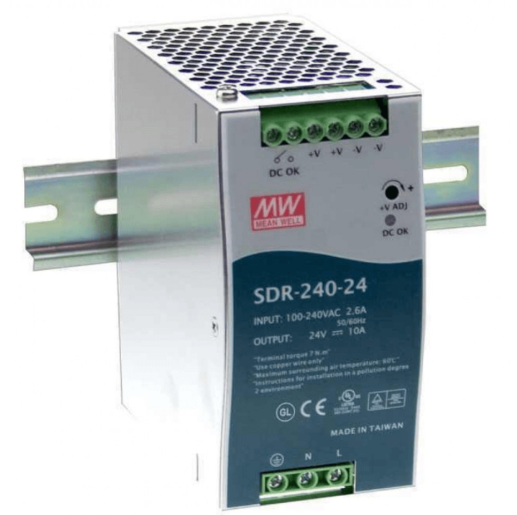 MEANWELL SDR-240-24 Ray Tipi Güç Kaynağı cover pic