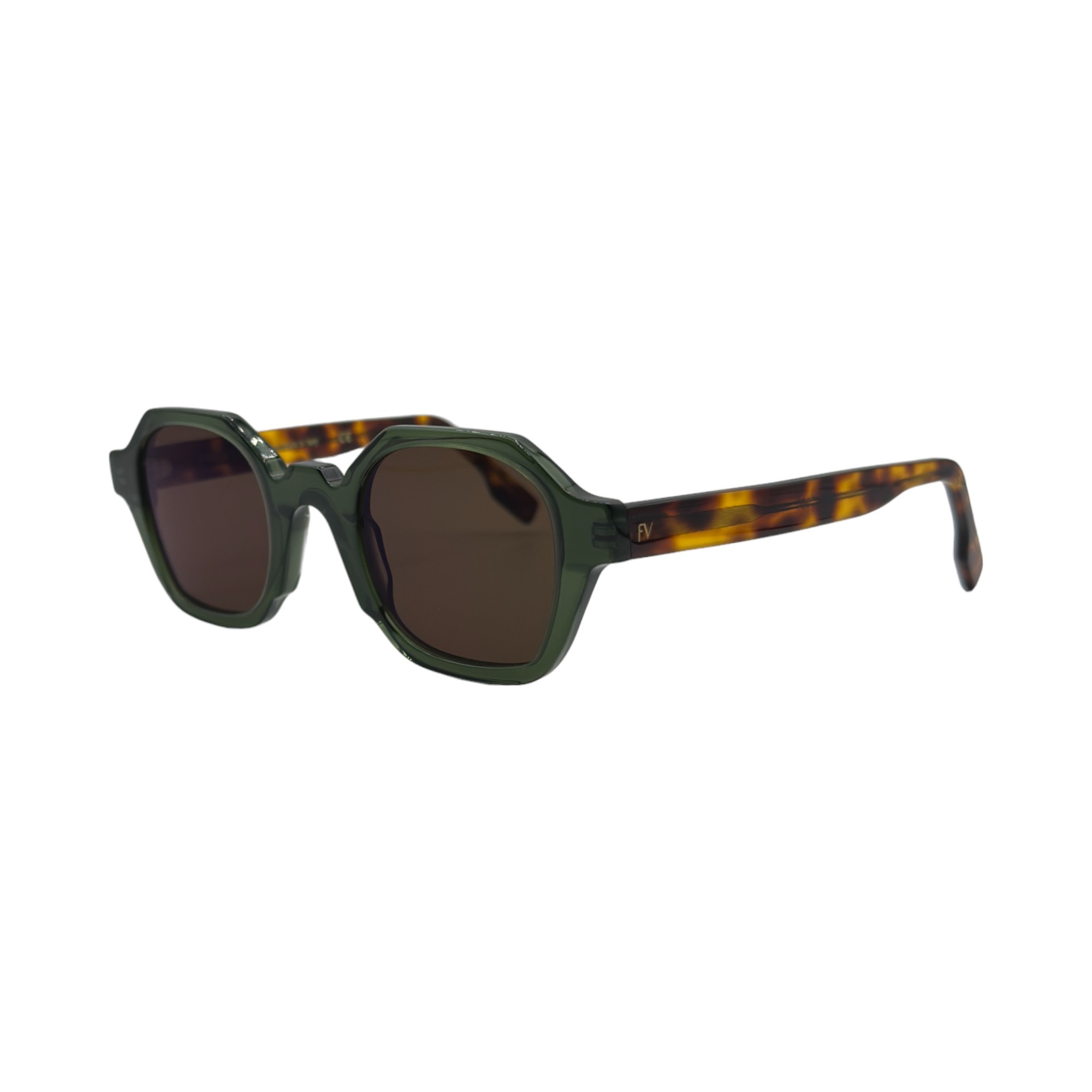 Franco Vital Sobek Grn LBrn 46 Unisex Güneş Gözlüğü