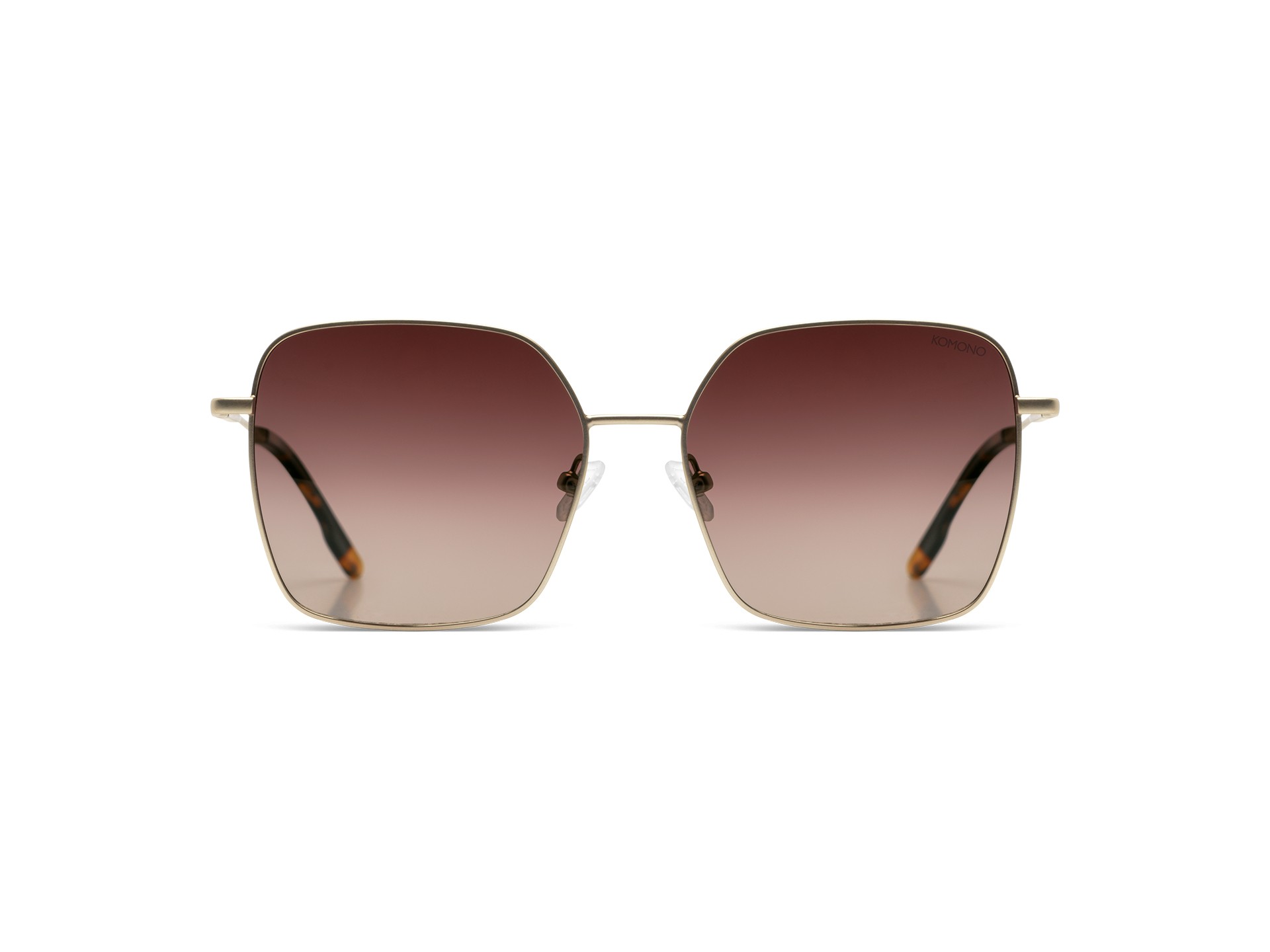 KOMONO AUDREY WHITE GOLD Unisex Güneş Gözlüğü
