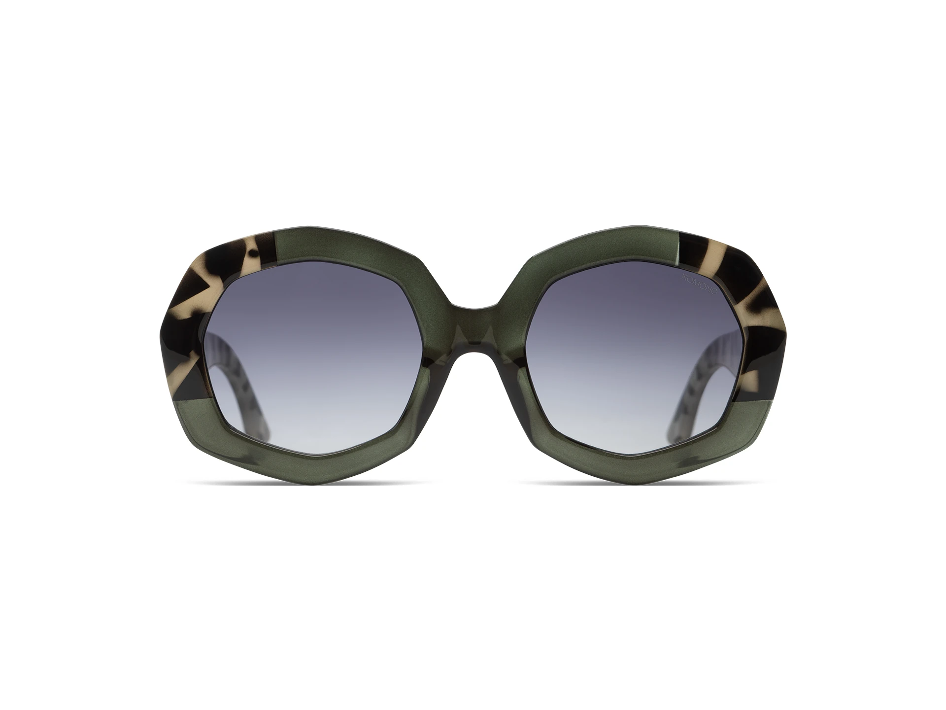 KOMONO Amy Emerald Bobcat Kadın Güneş Gözlüğü