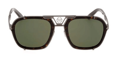 Philipp Plein SPP010 584Y 55 Unisex Güneş Gözlüğü
