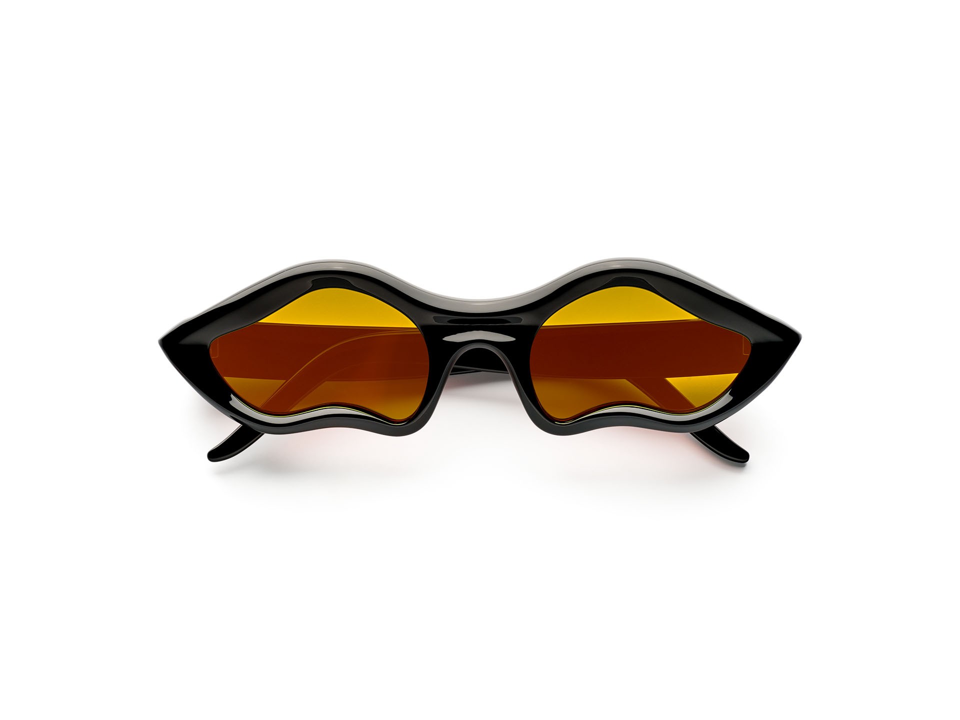 KOMONO X Byeongho Lee Black Gold Unisex Güneş Gözlüğü