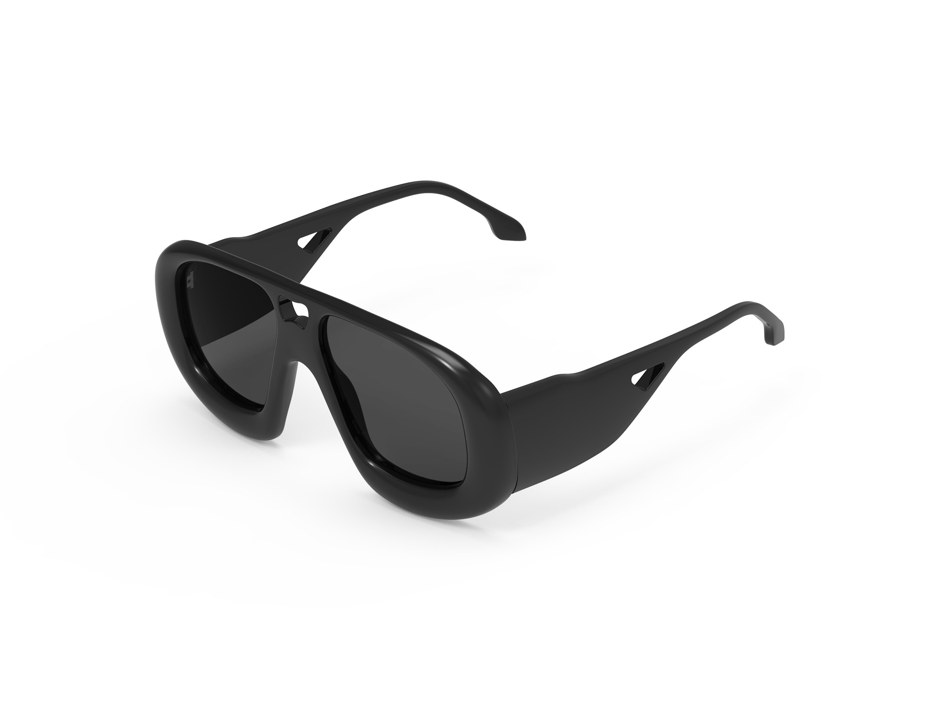 KOMONO X Igor Dieryck Black Unisex Güneş Gözlüğü