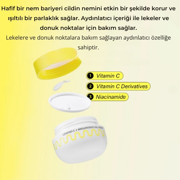 Commonlabs - C Vitaminli ve Meyve Özlü Jel Krem 50gr