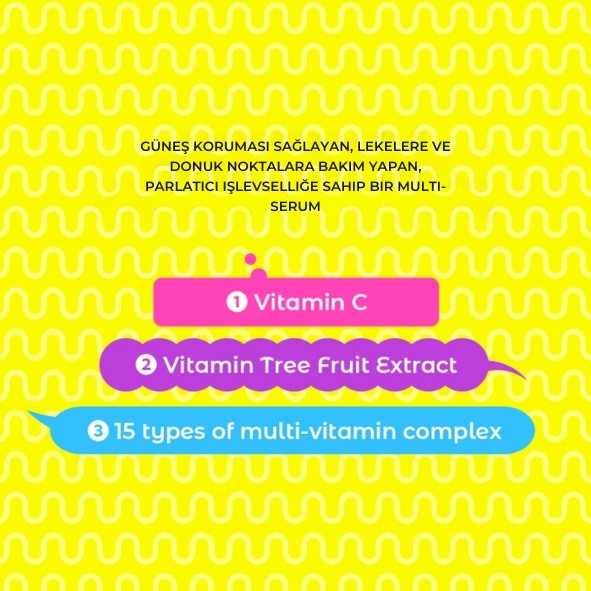 Commonlabs - Vitamin C Brightening SUN SERUM (UVA ve UVB Karşıtı C Vitaminli Güneş Kremi) 51ml