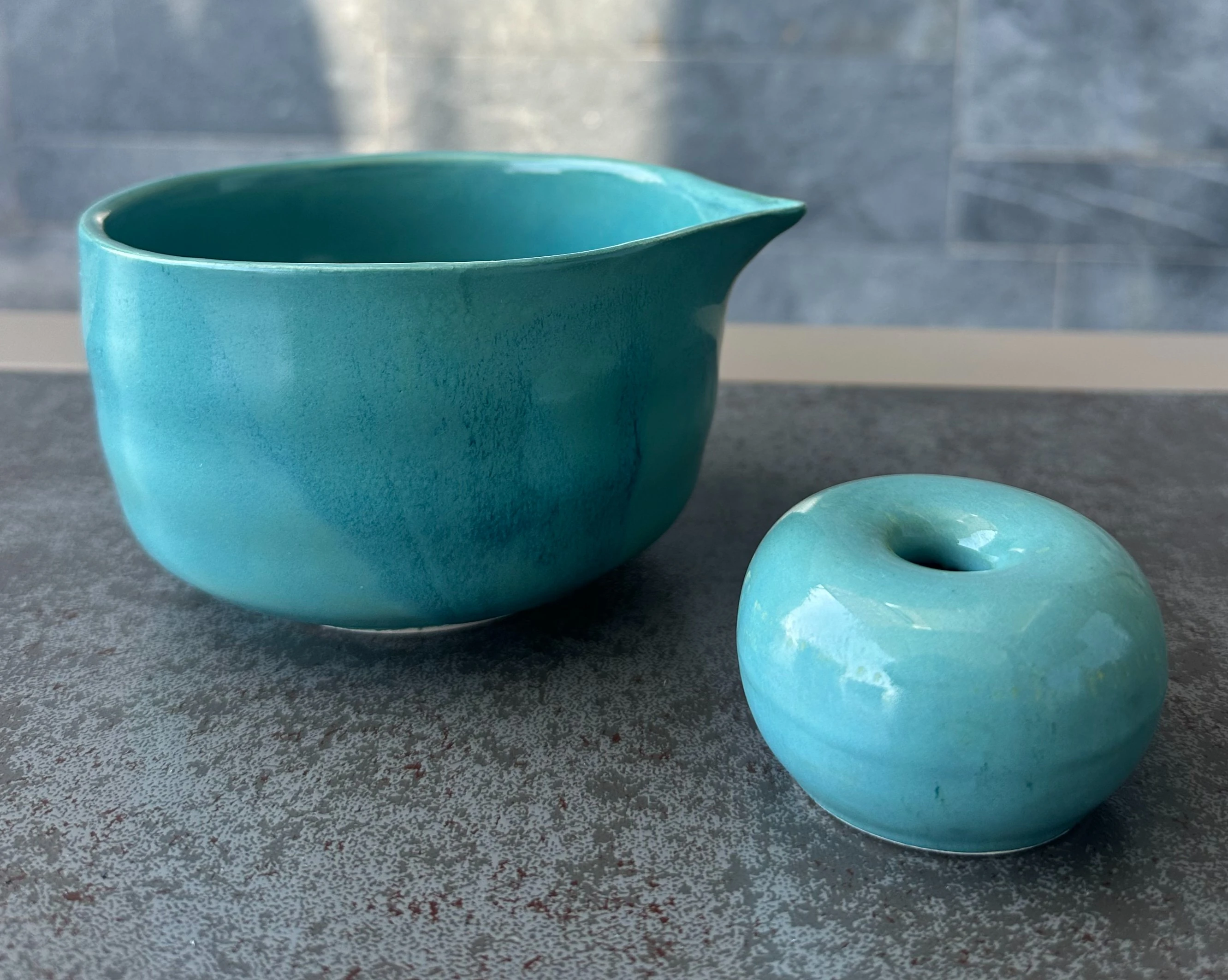 Nippon Green Seramik Seti (Chawan & Naoshi)