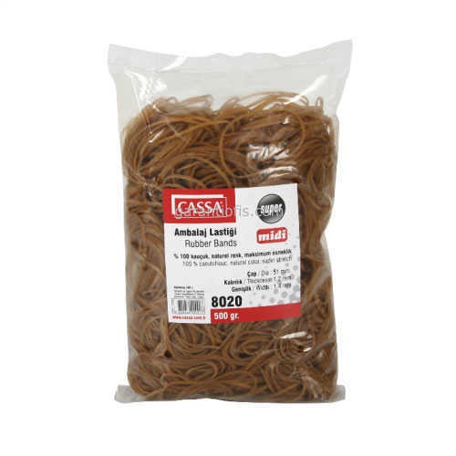 Cassa 500gr Paket Lastiği / 8020