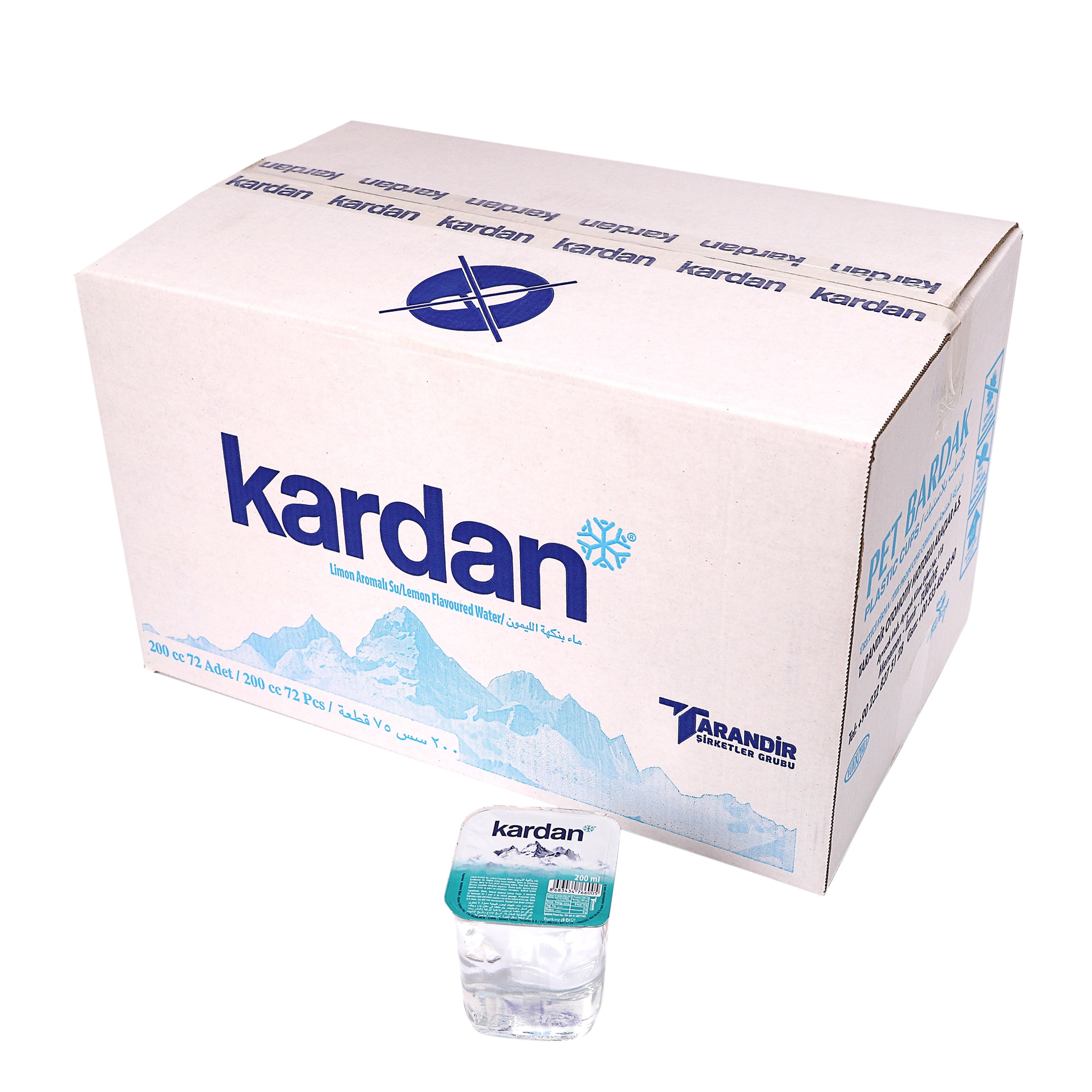 Su - Pet Bardak Tip - 200cc / 72'li