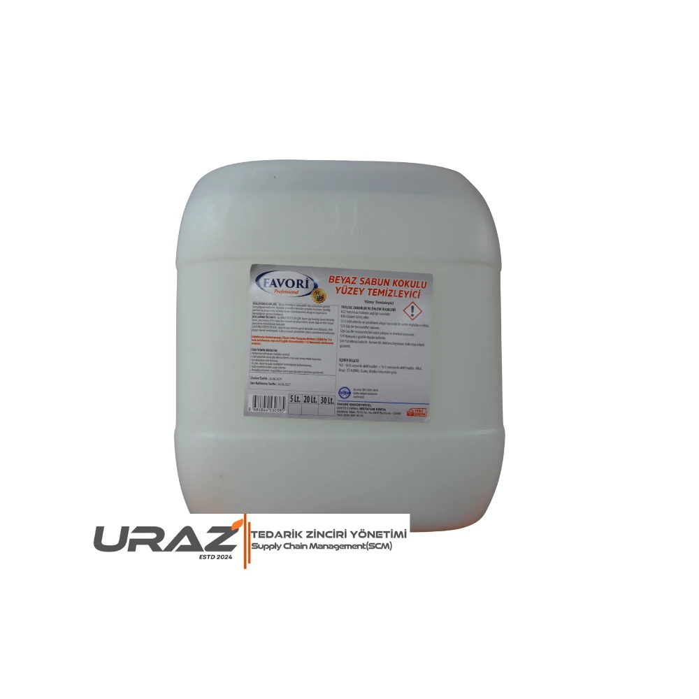 Yüzey Temizleyici - Beyaz Sabun Kokulu / 20 lt