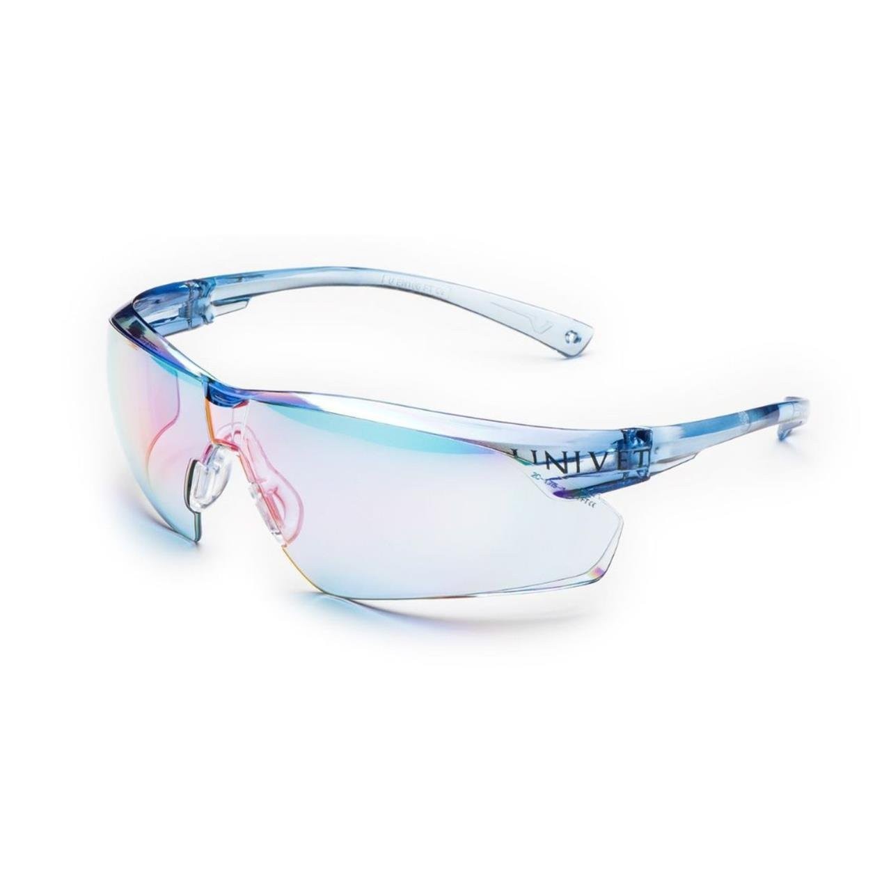 Univet 505 UP Solar Blue Mirror İş Gözlüğü