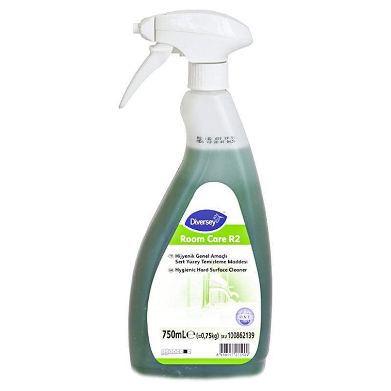 Diversey ROOM CARE R2 Çok Amaçlı Hijyenik Yüzey Temizleyici 750 ML
