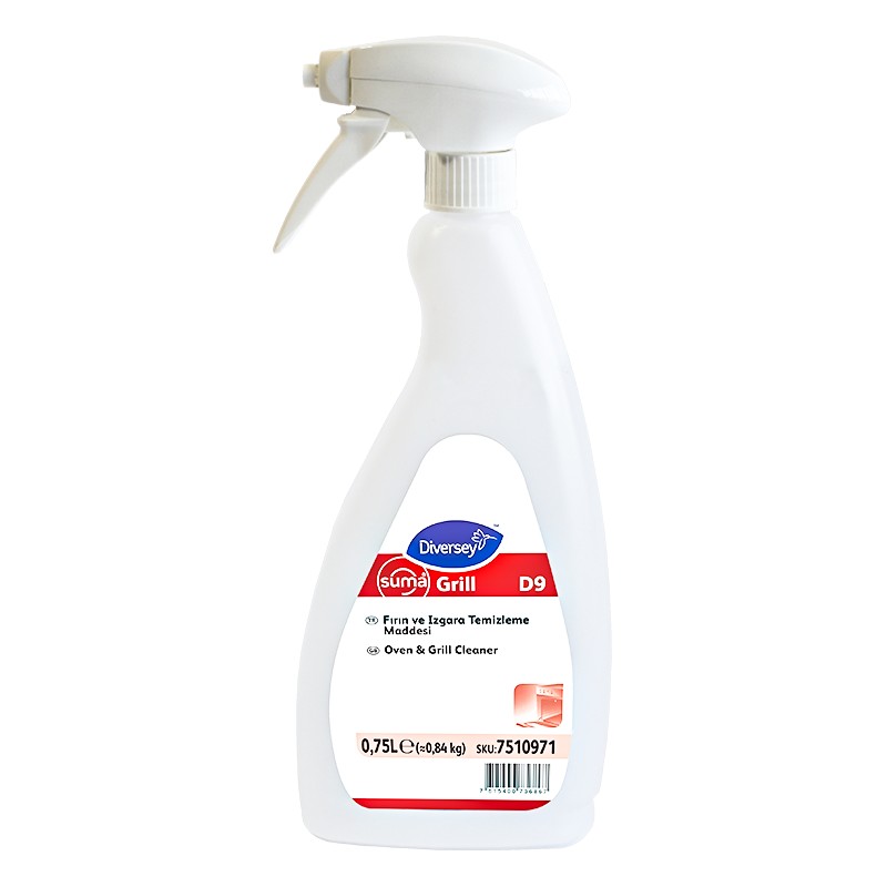 Diversey Suma Grill D9 Yağ Çözücü 750 Ml