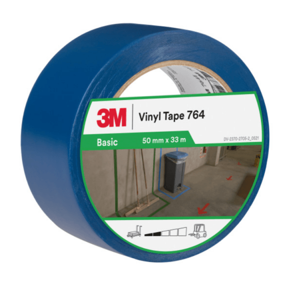 3M 764I Mavi Genel Amaçlı Vinil Bant 50 mm x 33 mt