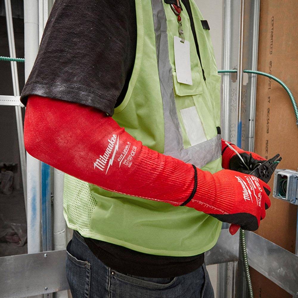 Milwaukee 3. Derece Kesik Korumalı Kolluk - 40Cm