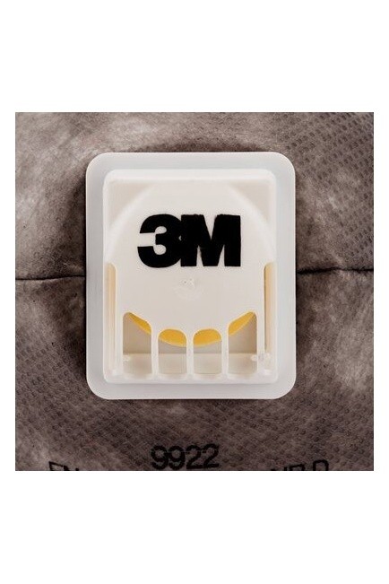 3M 9922 FFP2 Ventilli Aktif Karbonlu Organik Gaz, Toz ve Sis Maskesi (10 Adet-Kutu)