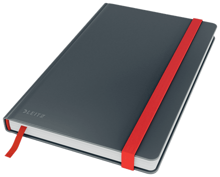 Leitz COSY SOFT Touch Ciltli Kapaklı Kareli Orta Boy Defter, A5