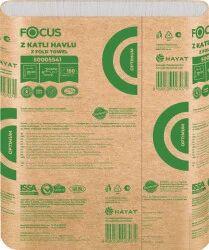 Kağıt Havlu - Z Katlı Havlu 150'li / 12'li Paket