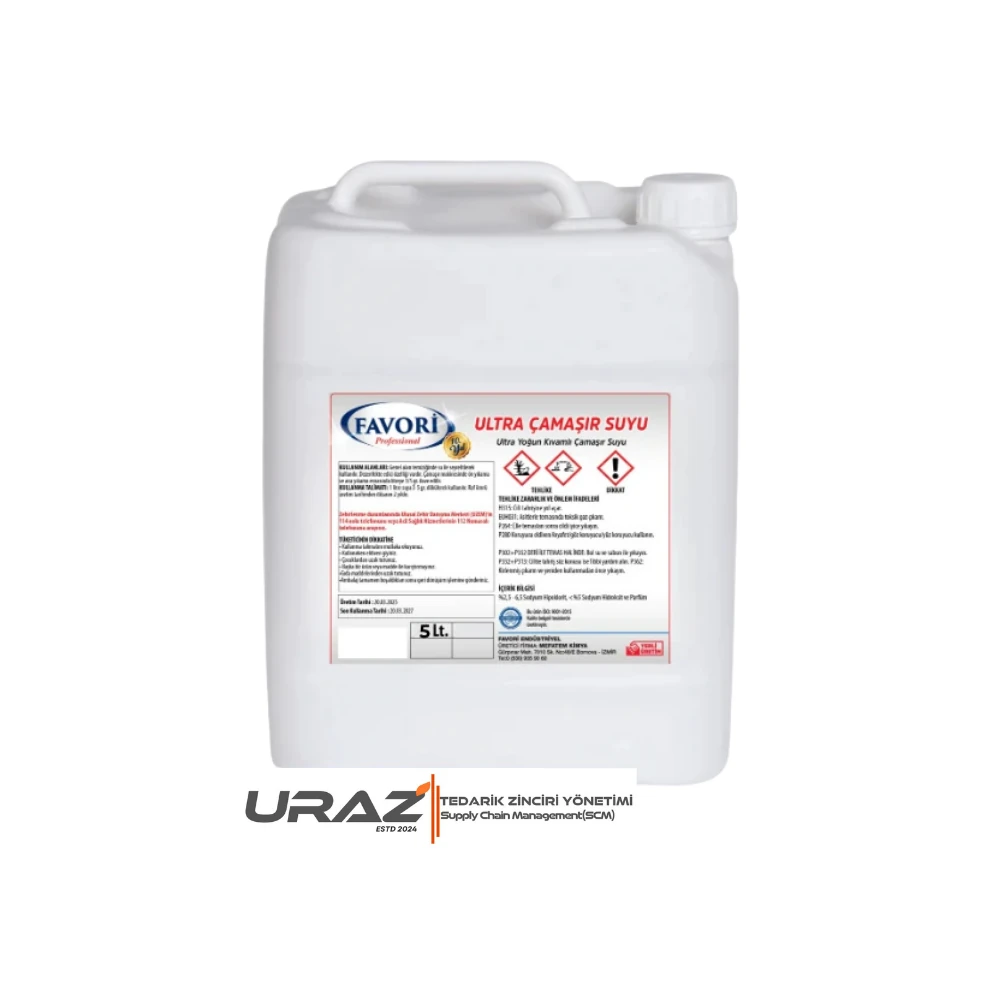 Çamaşır Suyu - Ultra Yoğun Kıvamlı / 5 lt