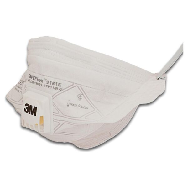 3M VFLEX 9161E Ventilli Toz Maskesi FFP1 (15 Adet-Kutu)