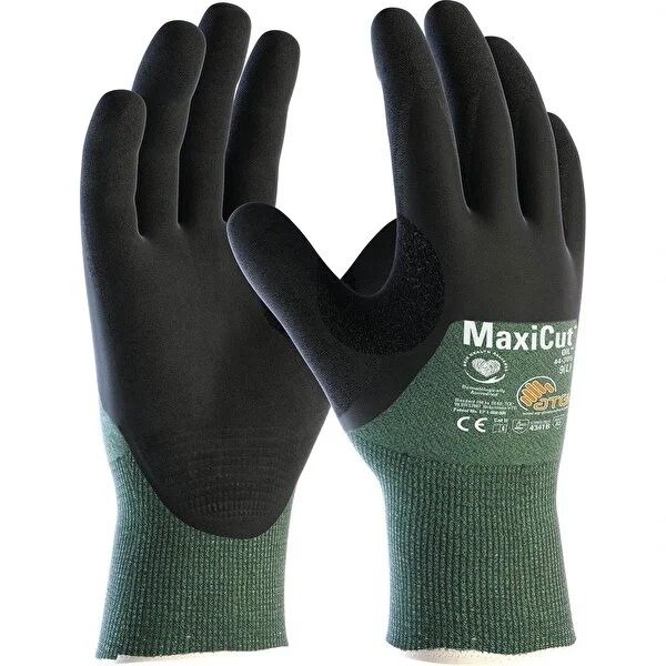 ATG MaxiCut® Oil™ 44-305 Yağlı ve Islak Ortamlar İçin Kesilme Dirençli İş Eldiveni