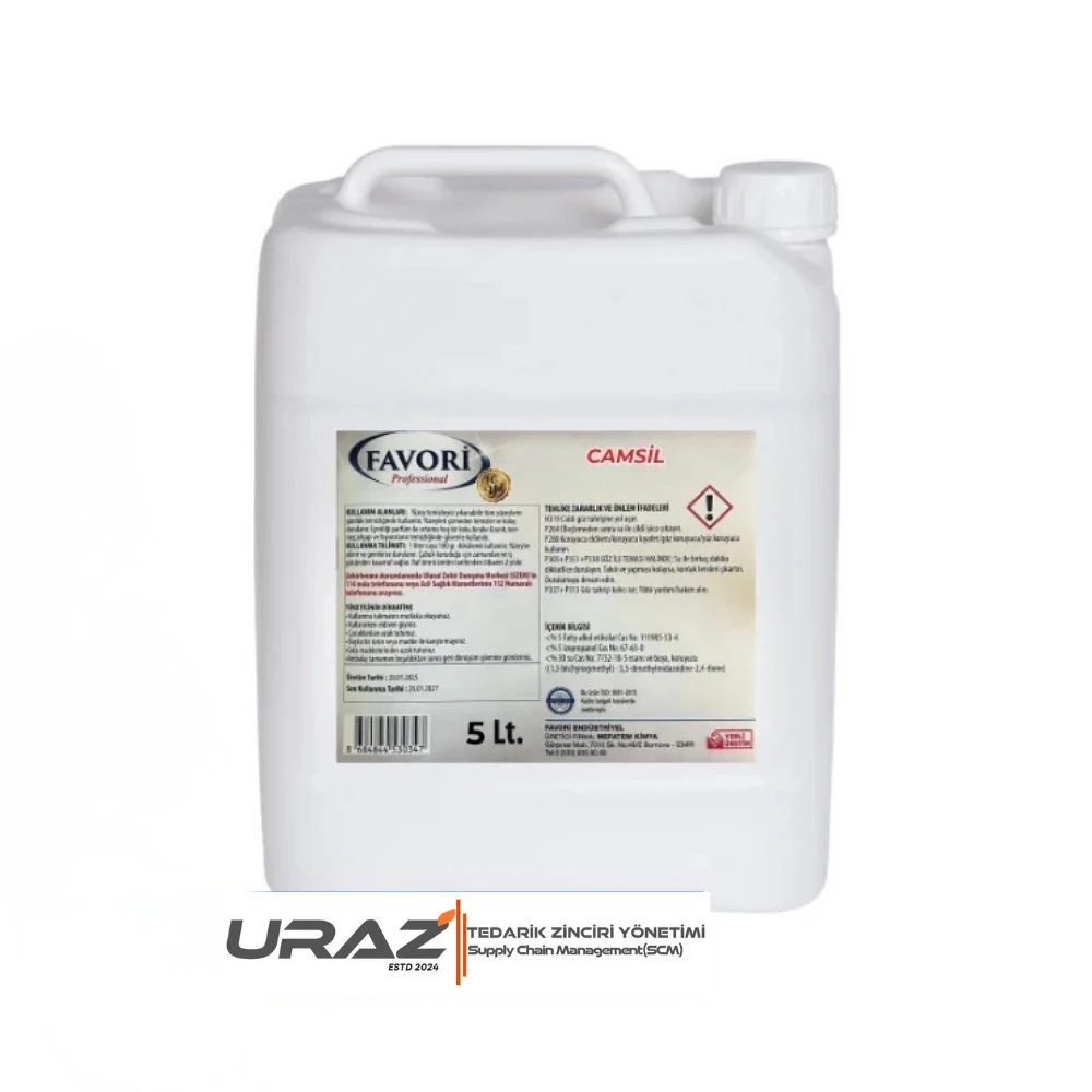 Cam Temizleme Ürünü / 5 lt