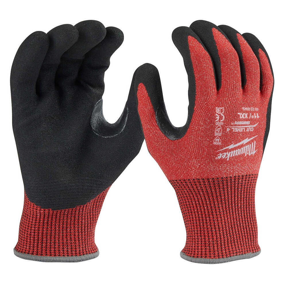 Milwaukee 4. Derece Kesik Korumalı Nitril Eldiven