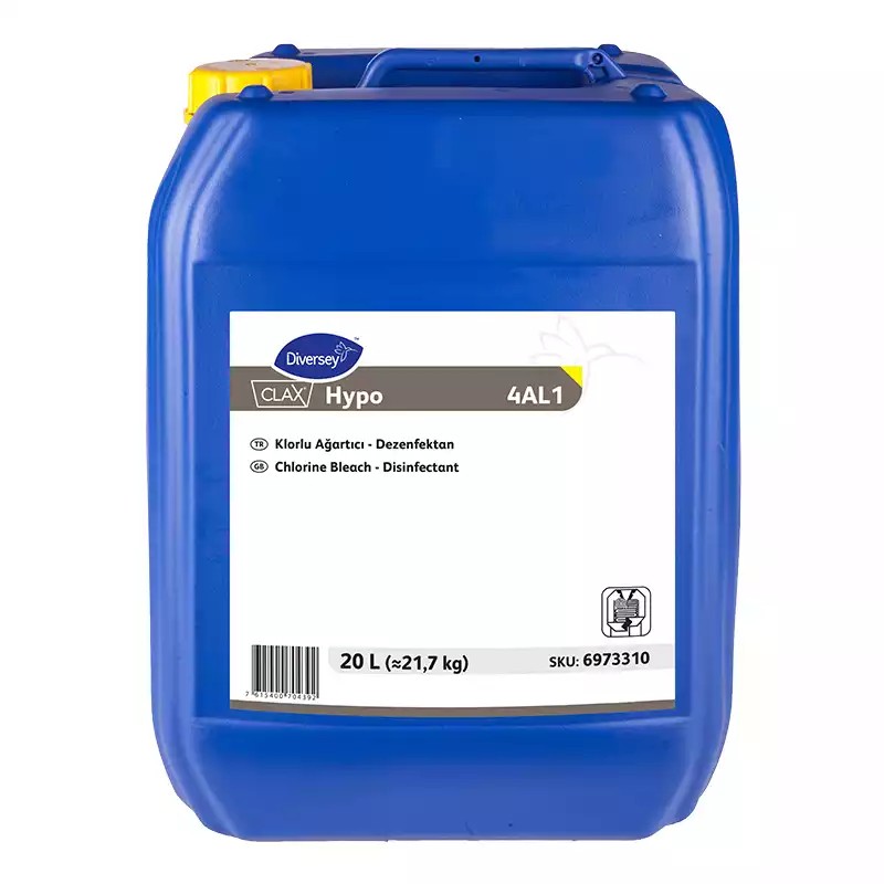 Diversey CLAX Hypo 4AL1 Klorlu Sıvı Ağartıcı 20 L