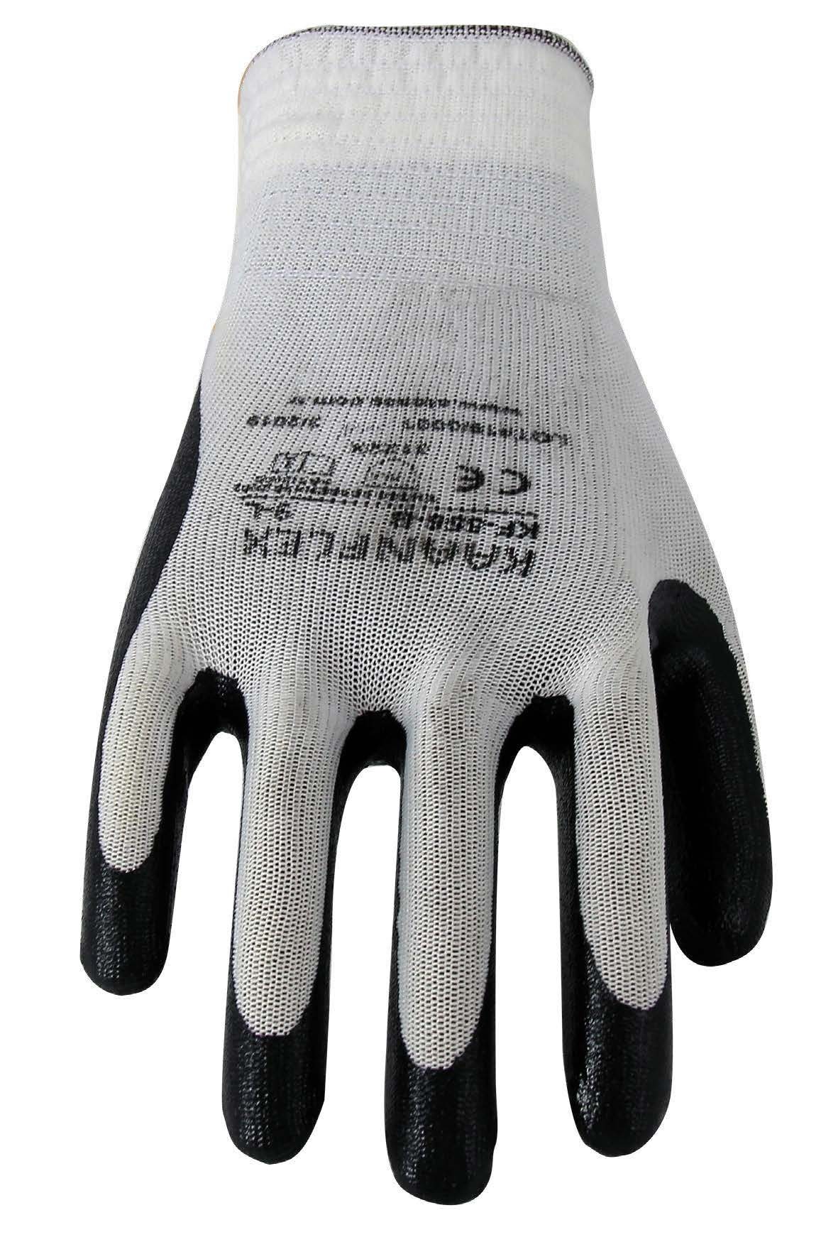 Kaan Flex KF-555-B Siyah Nitril İş Eldiveni