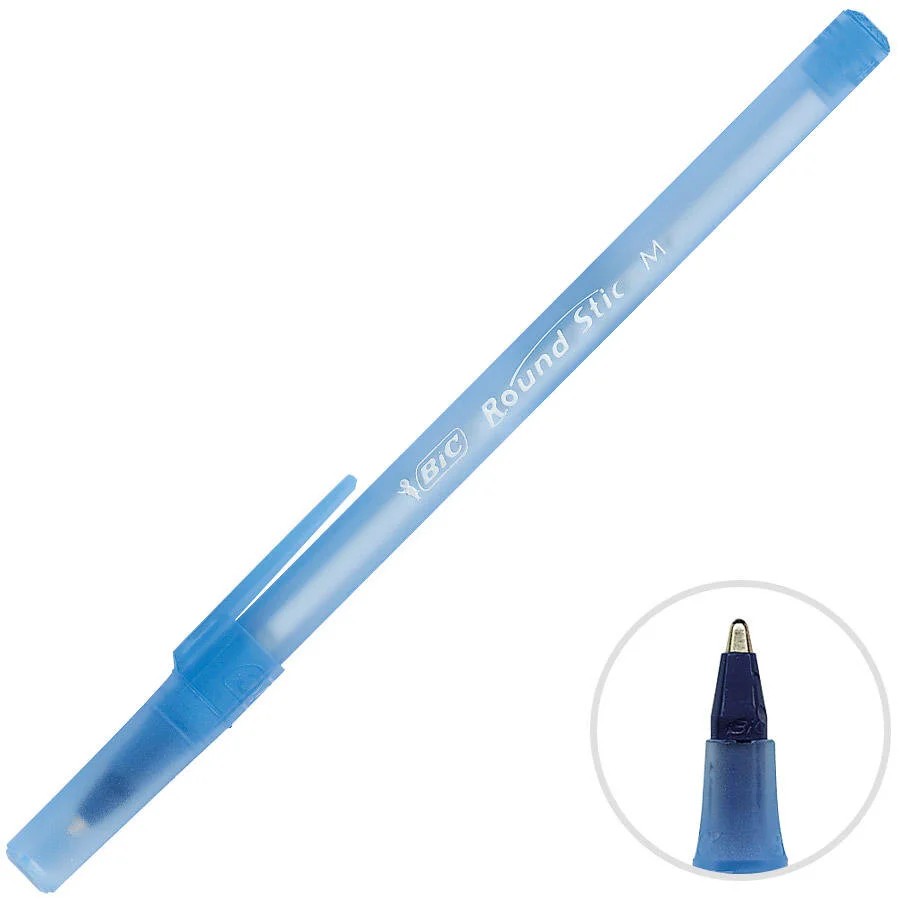 Bic Round Stic Medium Tükenmez Kalem Büro (60) adet 