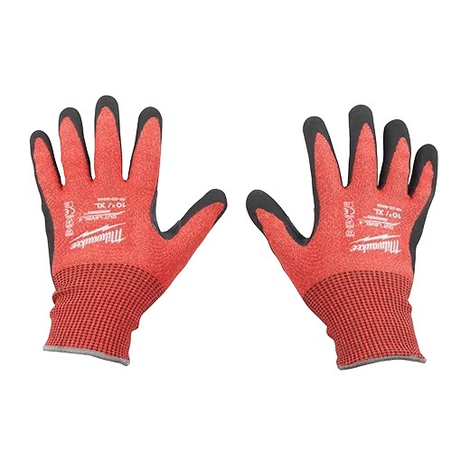 Milwaukee 4. Derece Kesik Korumalı Nitril Eldiven