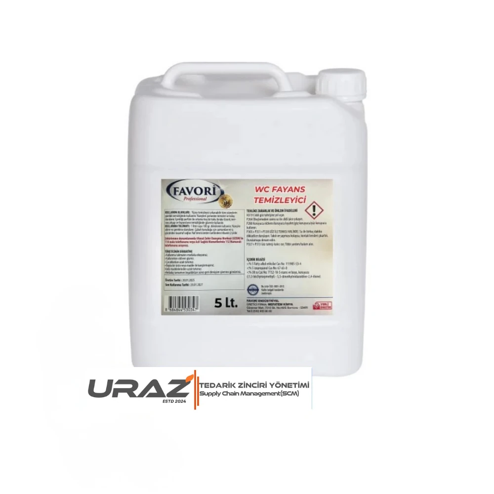 WC Banyo Fayans Temizleyici / 5 lt