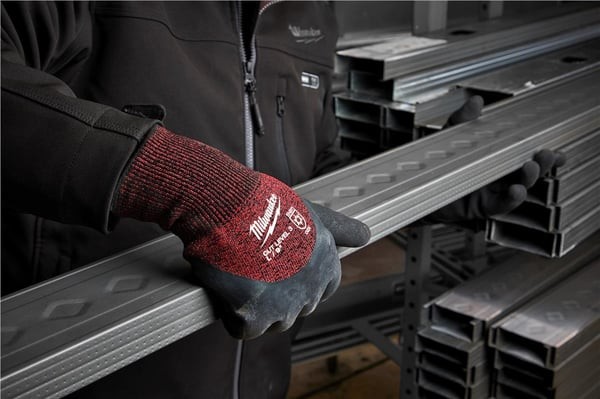 Milwaukee 3. Derece Kesik Korumalı Kışlık Nitril Eldiven