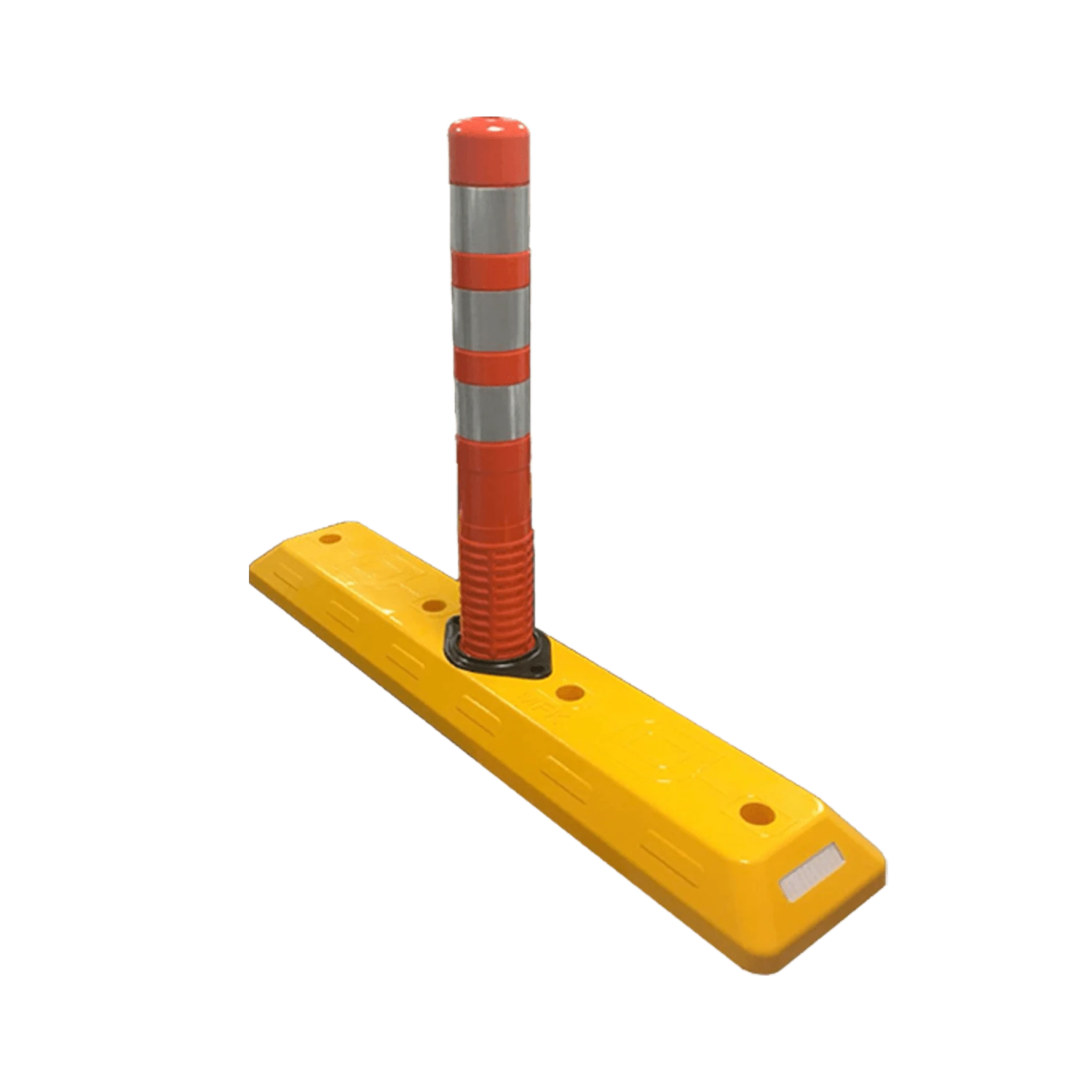 Trafik Delinatörü - Polipropilen Sarı Uzun Tabanlı / 75 cm