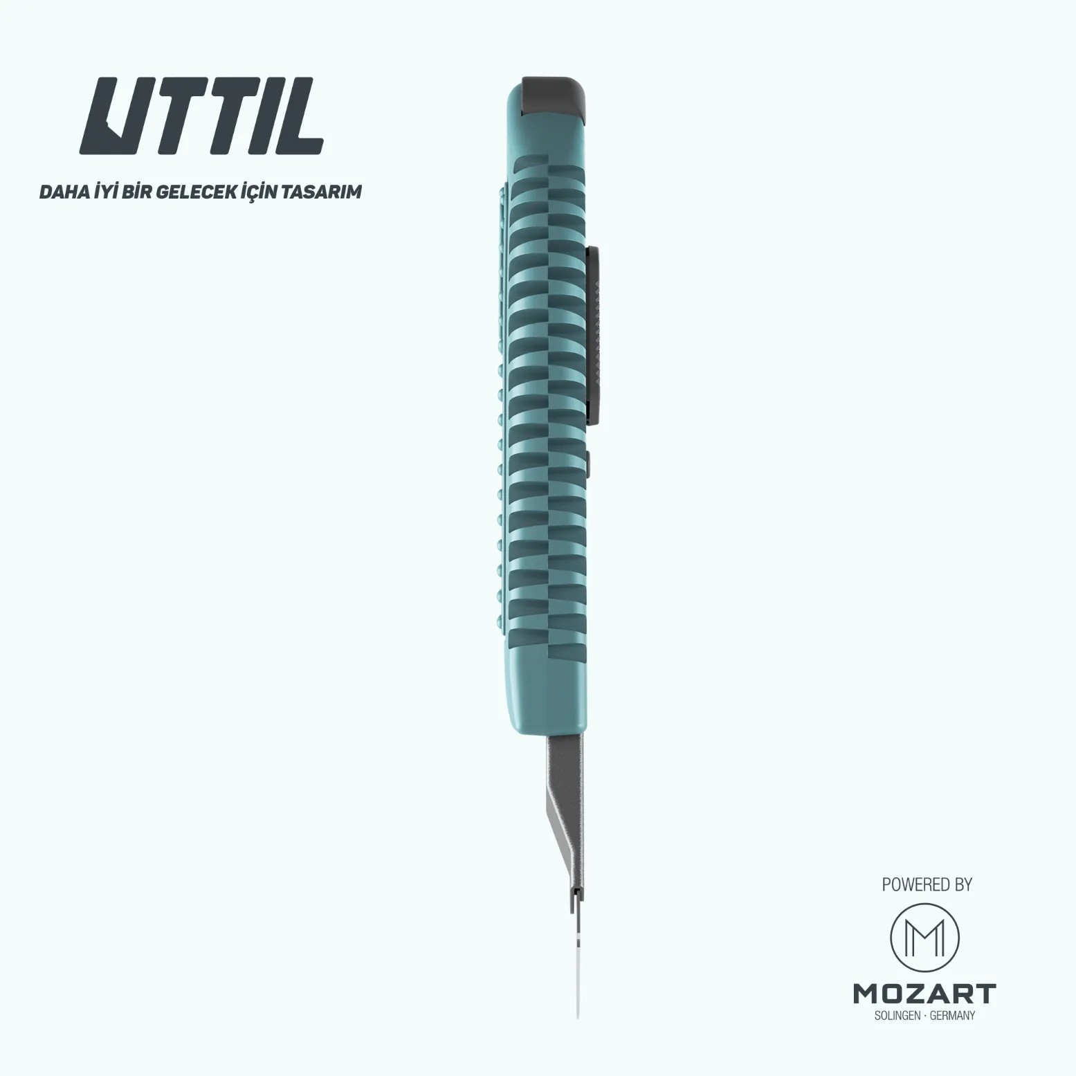 Uttıl 18 mm Plastik Gövde Maket Bıçağı