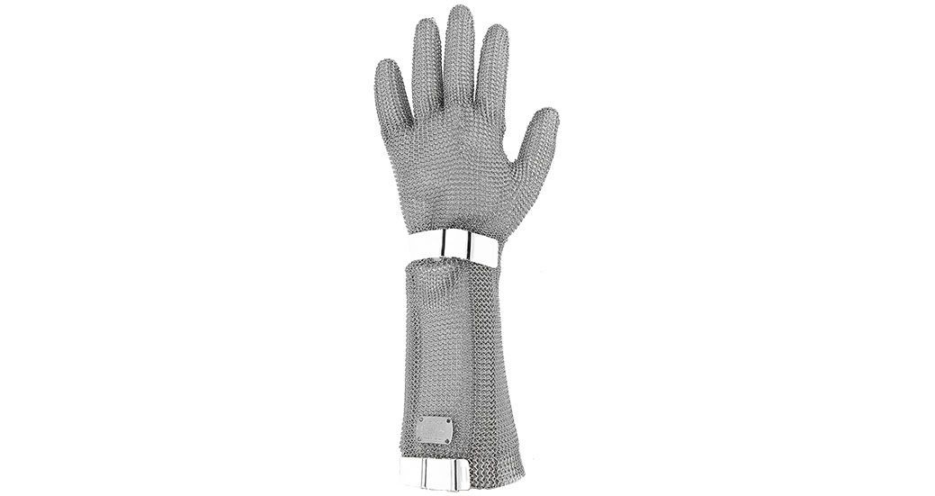Starline Protec 15 Gıda ile Teması Uygun Metal Örgü 5 Parmak Eldiven 15cm (Adet)