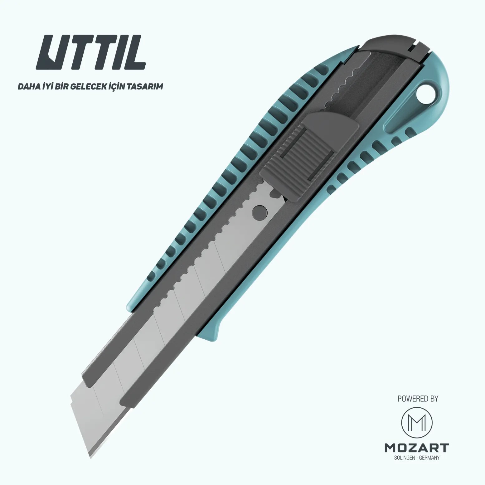 Uttıl 18 mm Plastik Gövde Maket Bıçağı