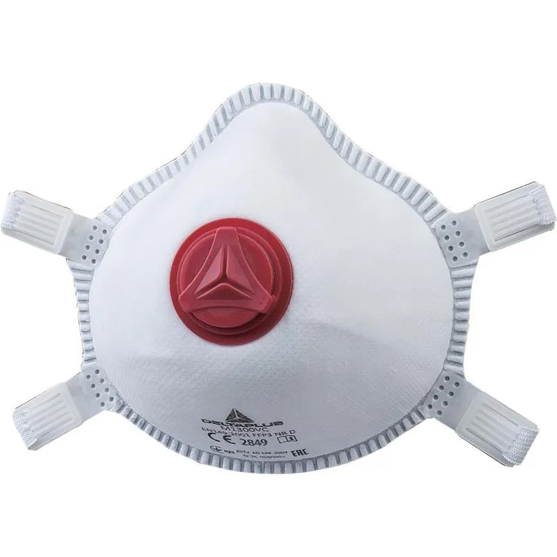 Delta Plus M1300V VALFLİ FFP3 KALIPLI TEK KUL. 5 'Lİ YARIM MASKE