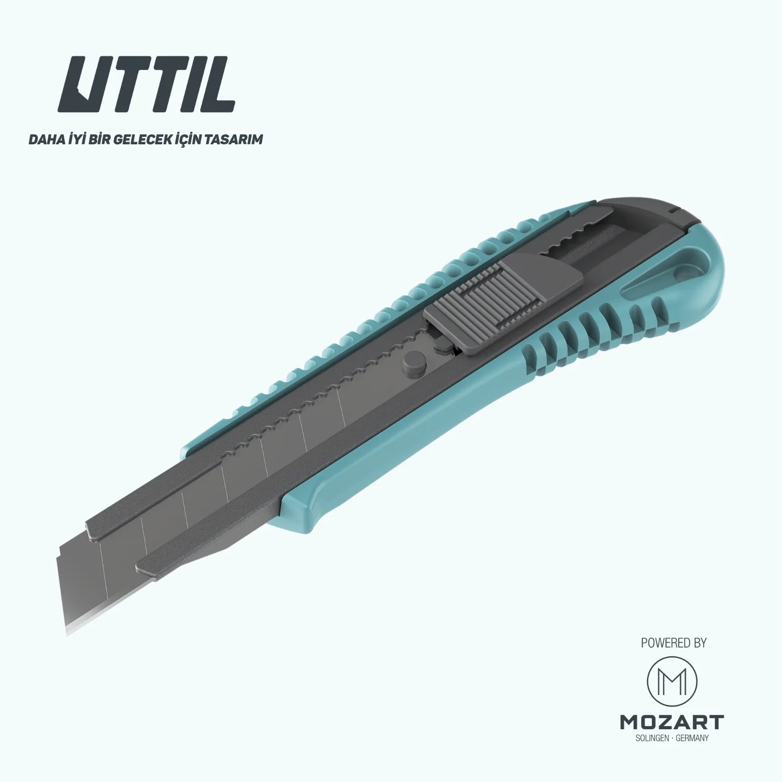 Uttıl 18 mm Plastik Gövde Maket Bıçağı