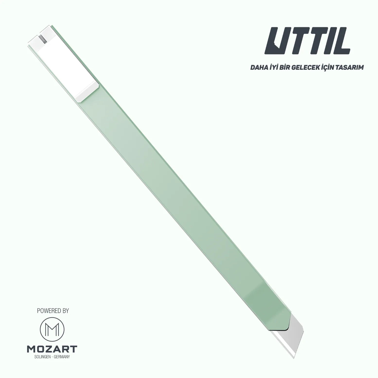 Uttıl Süper İnce 9 mm Oto-Kilit Maket Bıçağı
