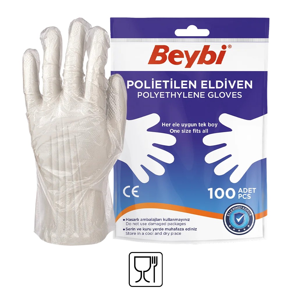 Beybi PET (Polietilen) Eldiven