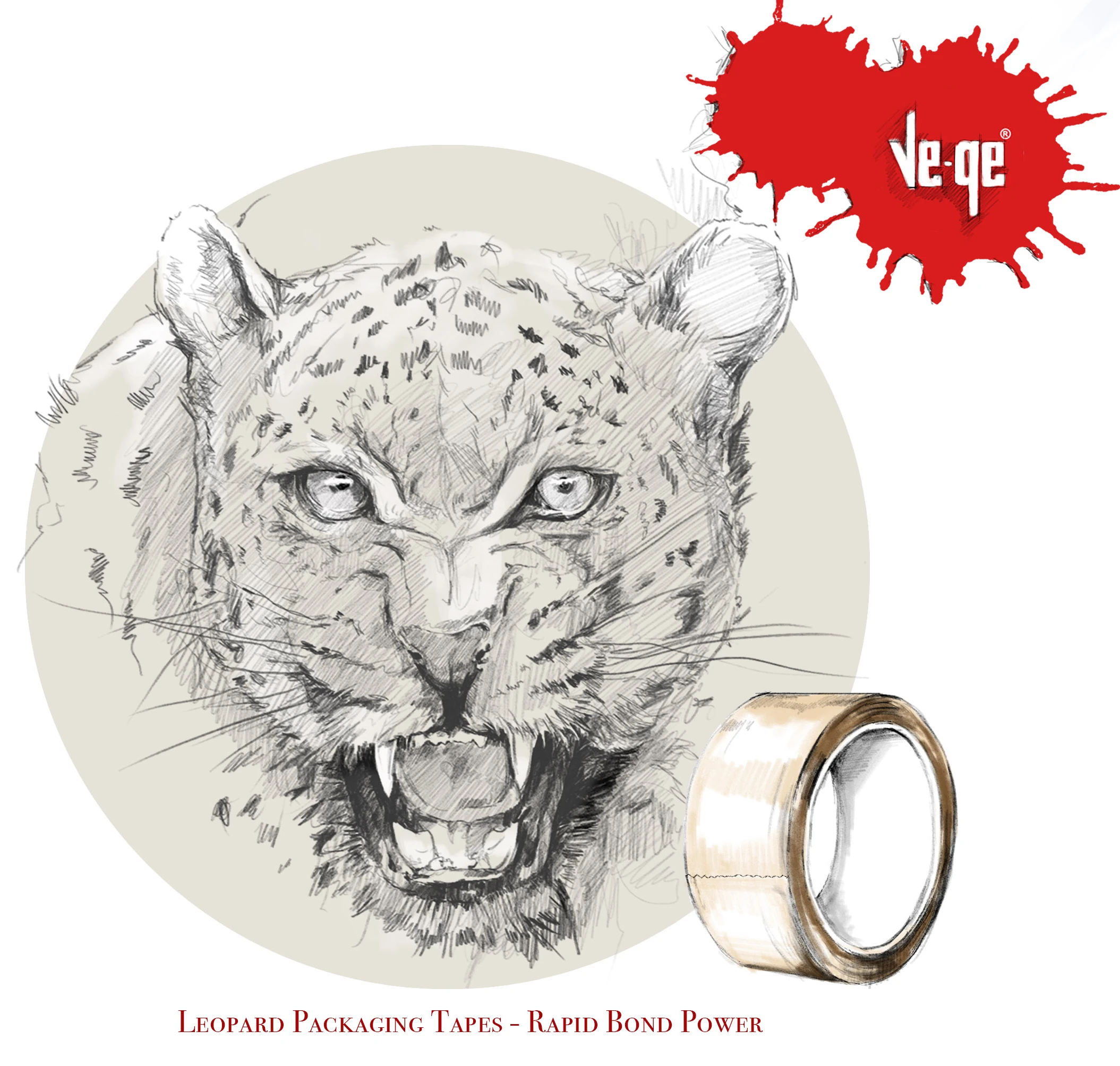 Bant - Ambalaj Bandı -  Leopar