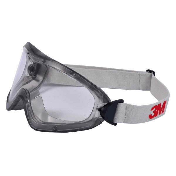 3M 2890S Goggle Ventilsiz AS/AF Koruyucu Güvenlik Gözlüğü