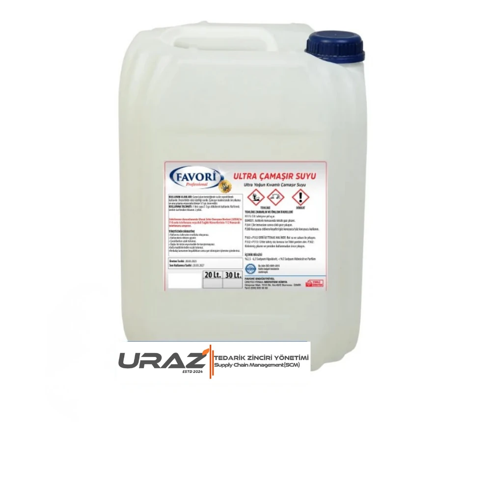 Çamaşır Suyu - Ultra Yoğun Kıvamlı / 20 lt