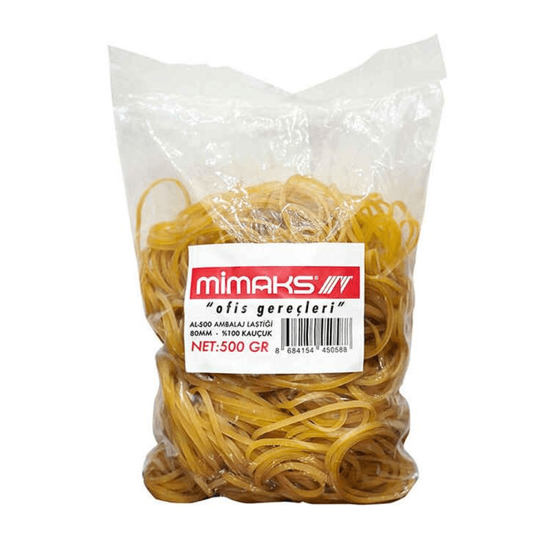 Mimaks %100 KAUÇUK LASTİK 500GR.