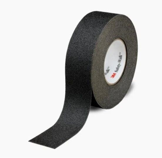 3M 600 Safety Walk Serisi Genel Amaçlı Siyah Kaydırmaz Bant 18,3 m x 50 mm