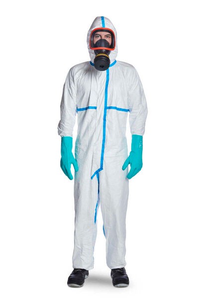 DuPont™ Tyvek 600 Plus CHA5 Başlıklı Koruma Tulumu