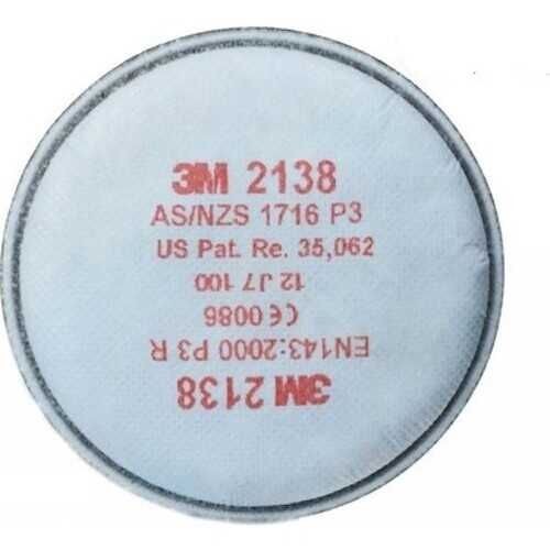 3M 2138 P3 Organik  Ozon Gaz Ve Buhar Filtresi (1 Çift)