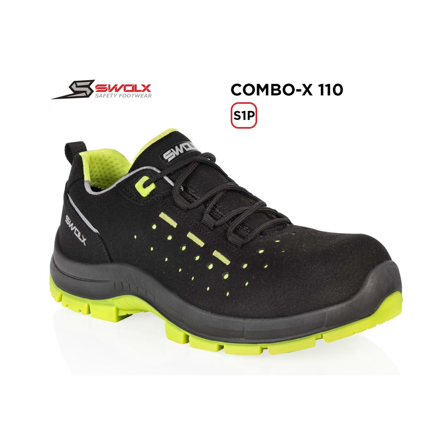 Swolx Combo X 110 kompozit Burunlu S1P İş Ayakkabısı