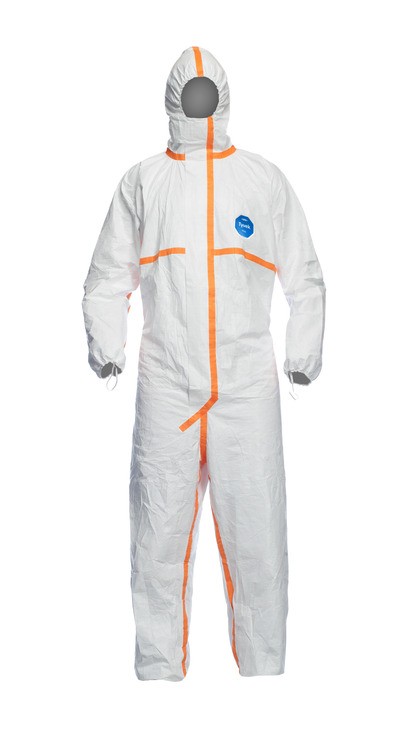 DuPont™ Tyvek® 800J Kapüşonlu Tek Kullanımlık Tulum